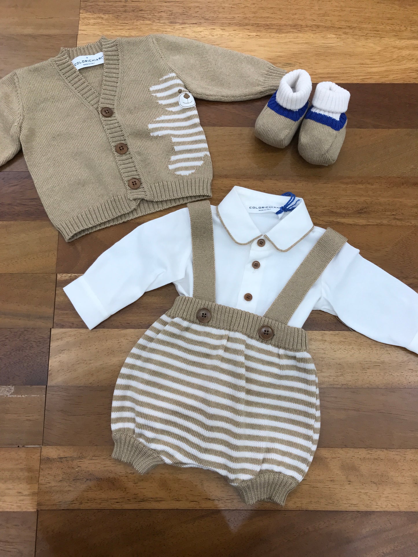 Salopette colori chiari