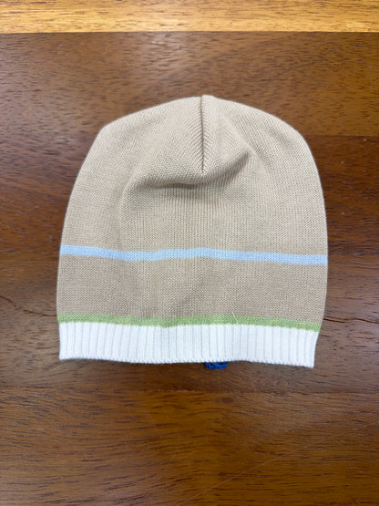Cappello Colori Chiari in filo di cotone nelle tonalità tortora verde bianco