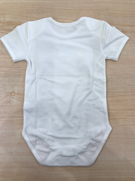 Body La Perla di cotone mezza manica con logo centrale
