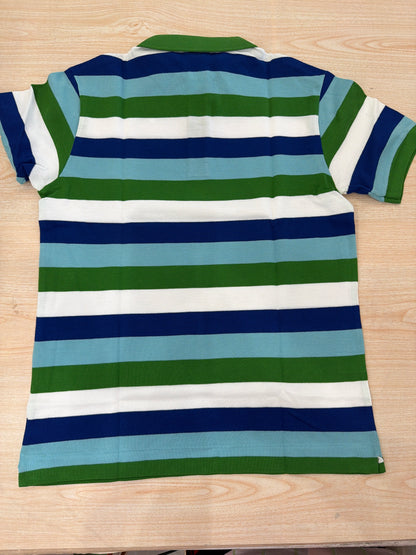 Polo Lacoste in cotone mezza manica con bottoncini e logo ricamato lateralmente unisex