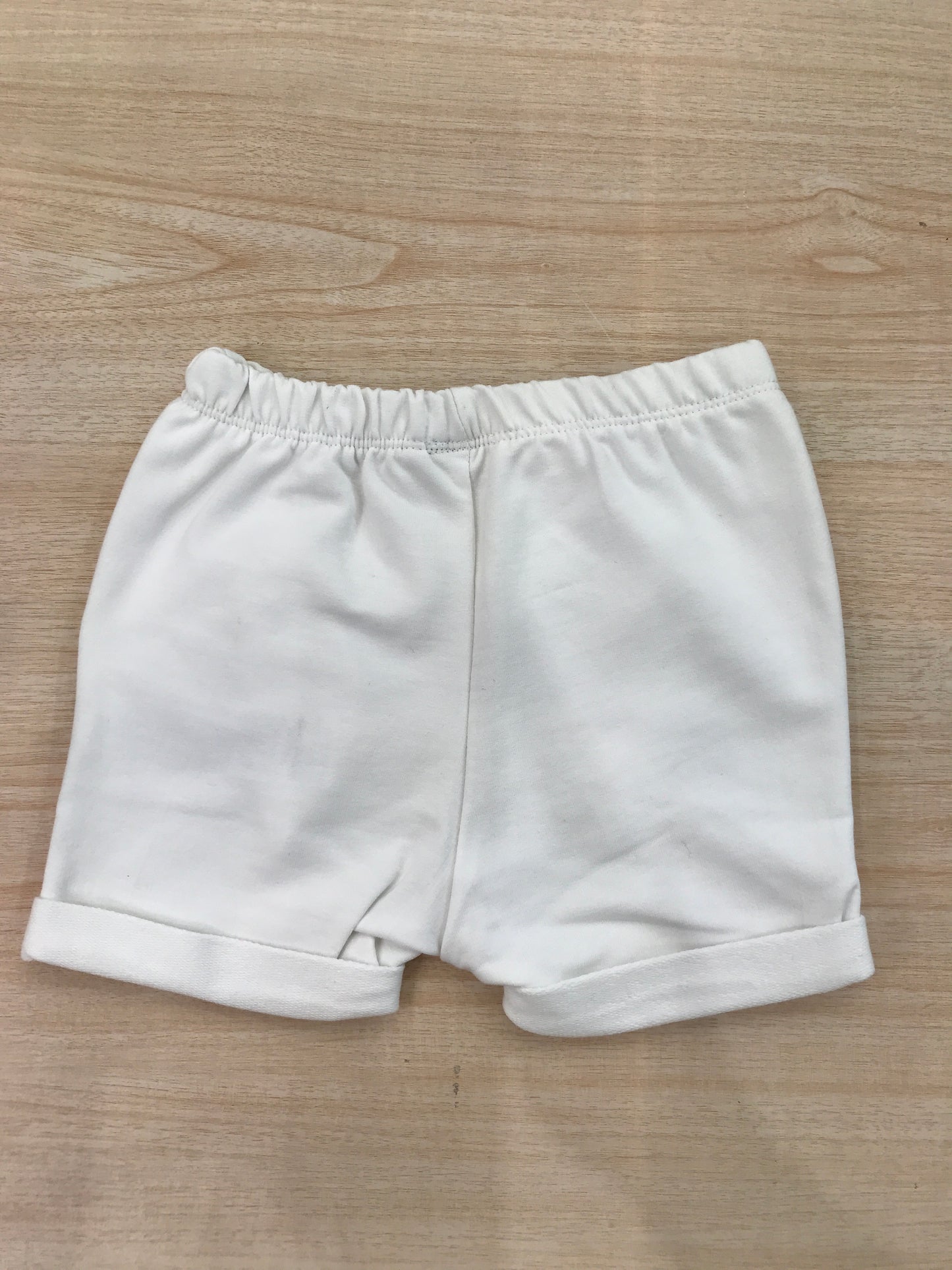 Pantalone Paz Rodriguez in cotone corto bianco con elastico