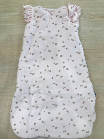 Sacco Nanna Petit Bateau rosa con fiorellini e rusche con zip TOG 3