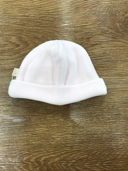 Cappello Baby Gi rosa in ciniglia con risvolto