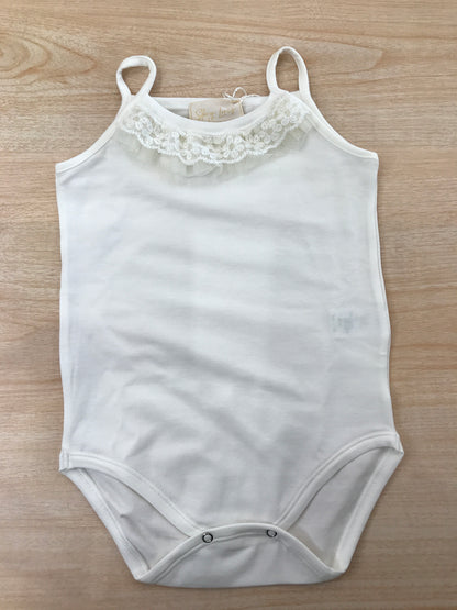Body Story Loris Luxury in cotone a bretelle con rusche al collo