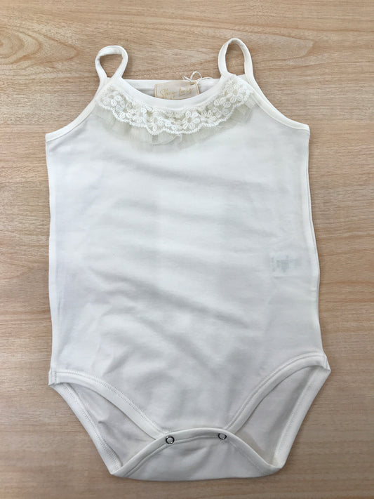 Body Story Loris Luxury in cotone a bretelle con rusche al collo