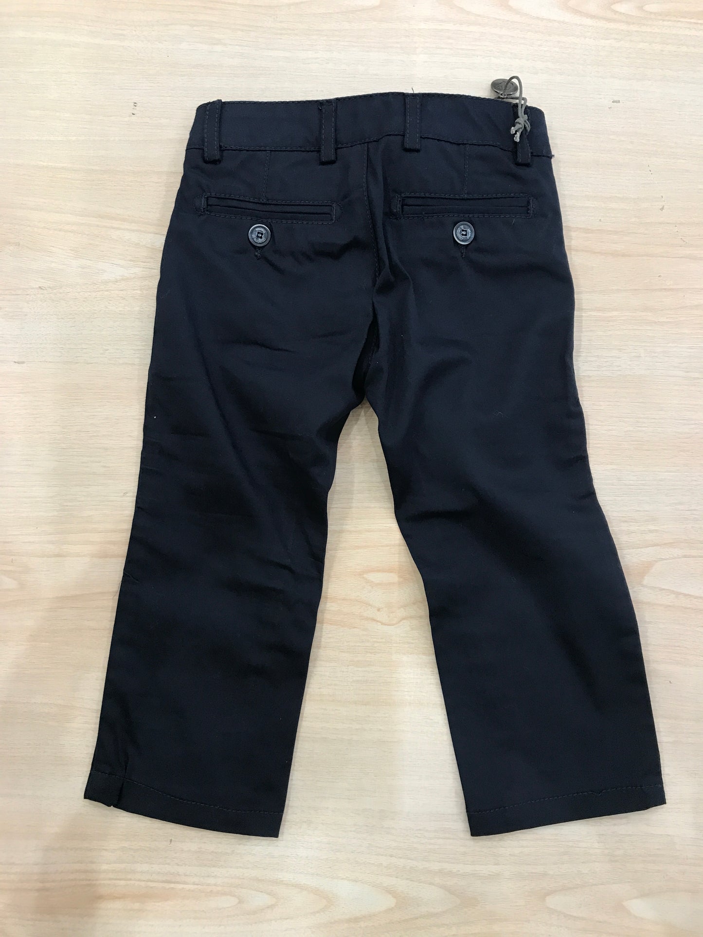 Pantalone Crocefisso Milano blu scuro con tasche e bottoncini