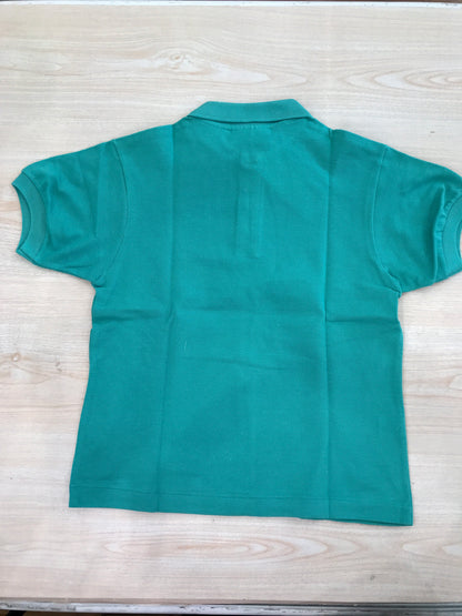 Polo Lacoste in cotone mezza manica con bottoncini e logo ricamato lateralmente unisex