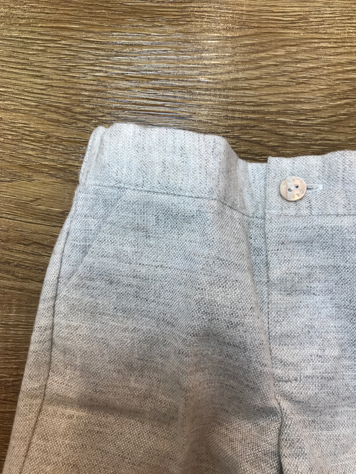Pantalone Paz Rodriguez beige con elastico in vita