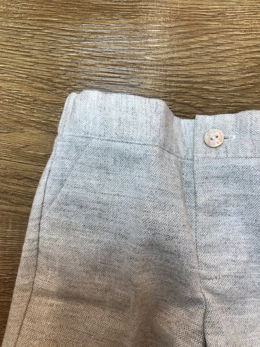 Pantalone Paz Rodriguez beige con elastico in vita
