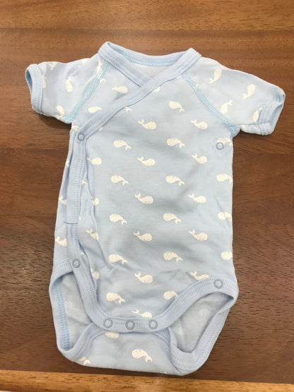 Body Petit Bateau tris in cotone antipanico mezza manica a fantasie