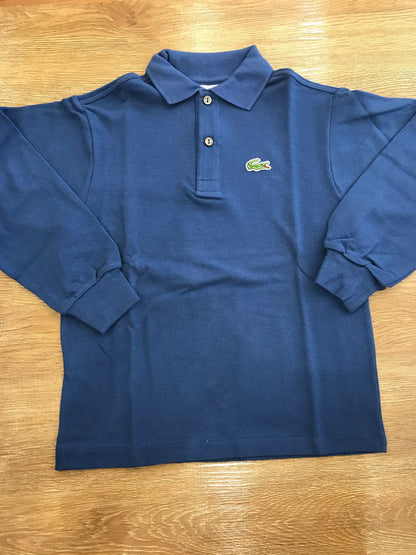 Polo Lacoste manica lunga con polsini e bottoncini