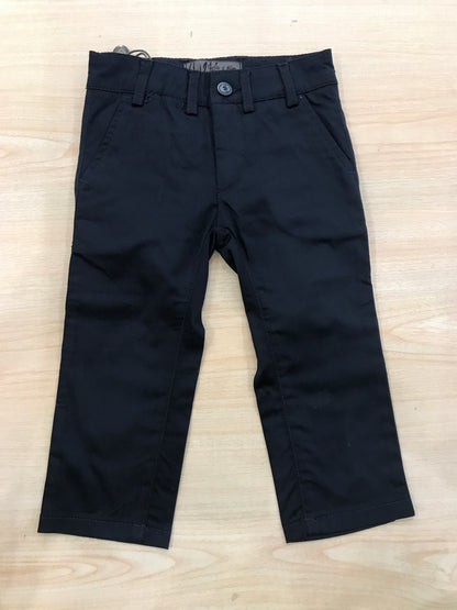 Pantalone Crocefisso Milano blu scuro con tasche e bottoncini