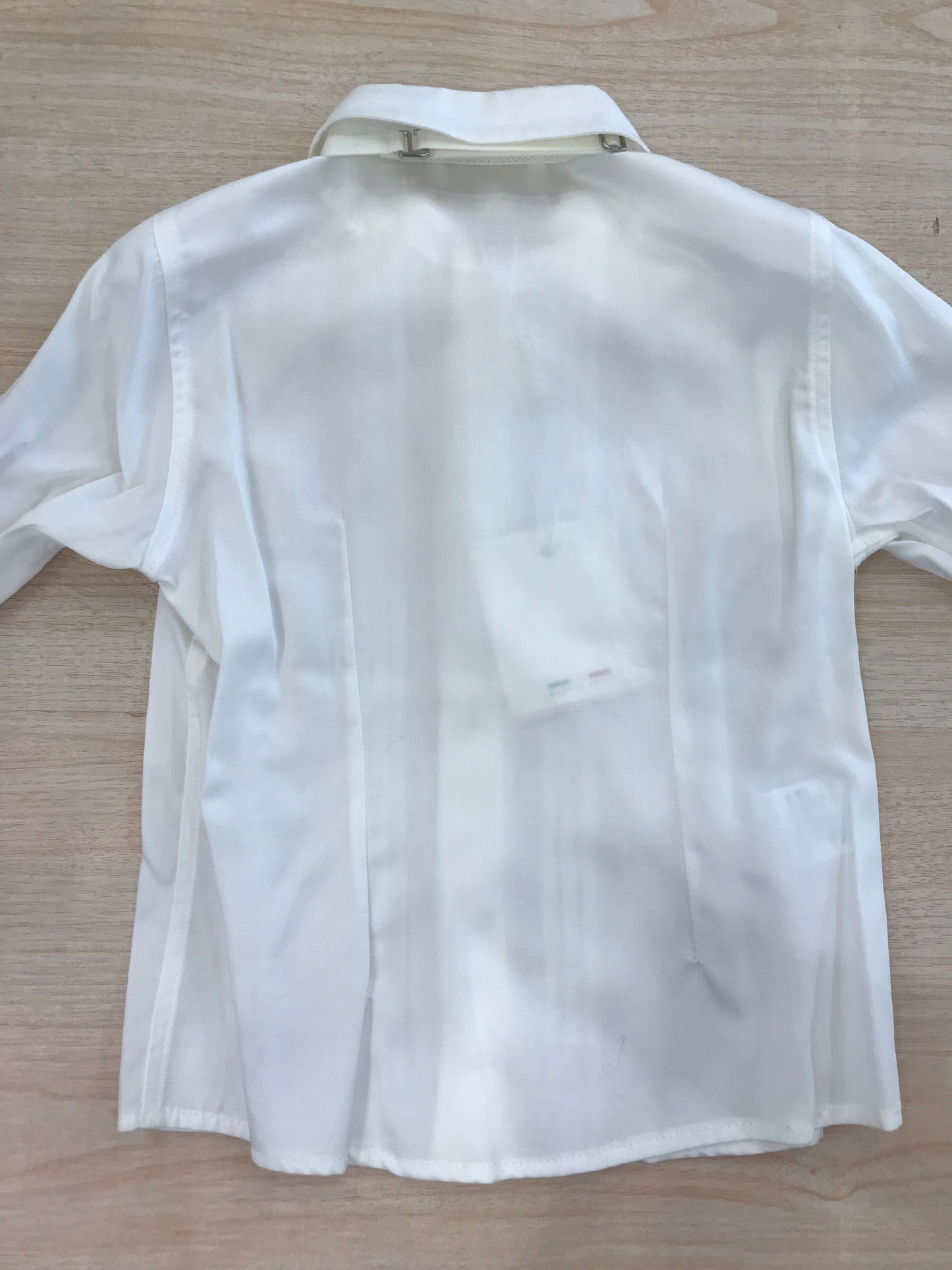 Camicia Cielo Blu manica lunga con pieghe e papillon coordinato
