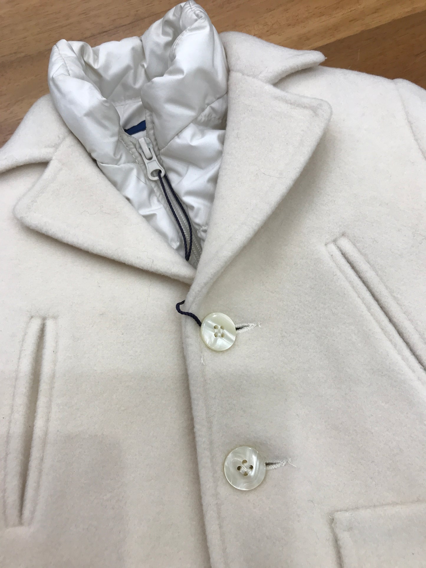 Cappotto bimbi blu