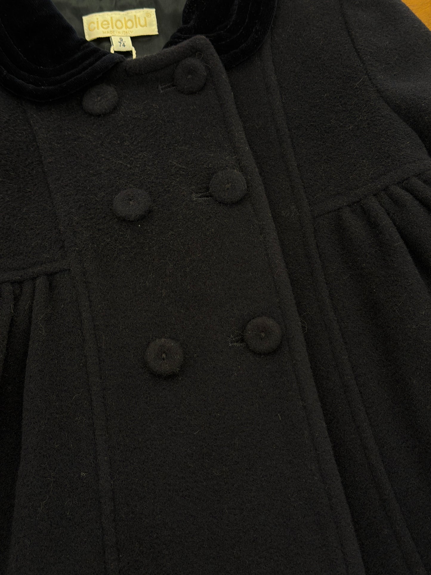 Cappotto cielo blu