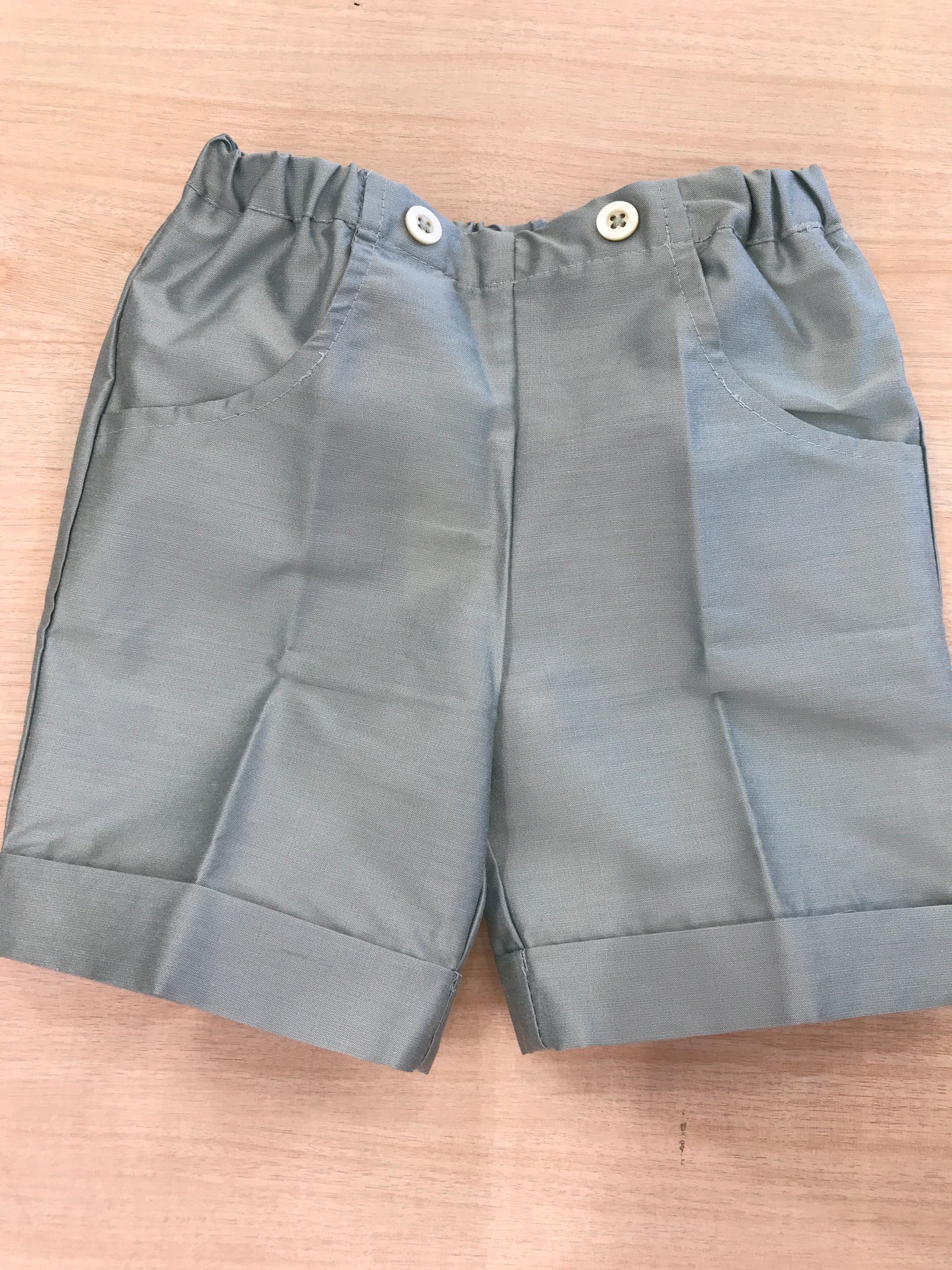 Bermuda Les Enfants de Gisele in cotone con tasche laterali