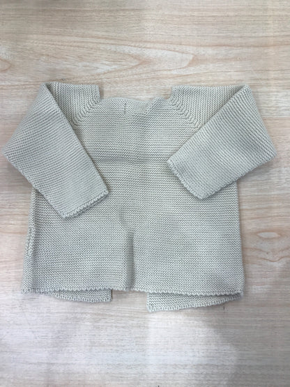 Cardigan PCS in filo con due bottoncini sul davanti