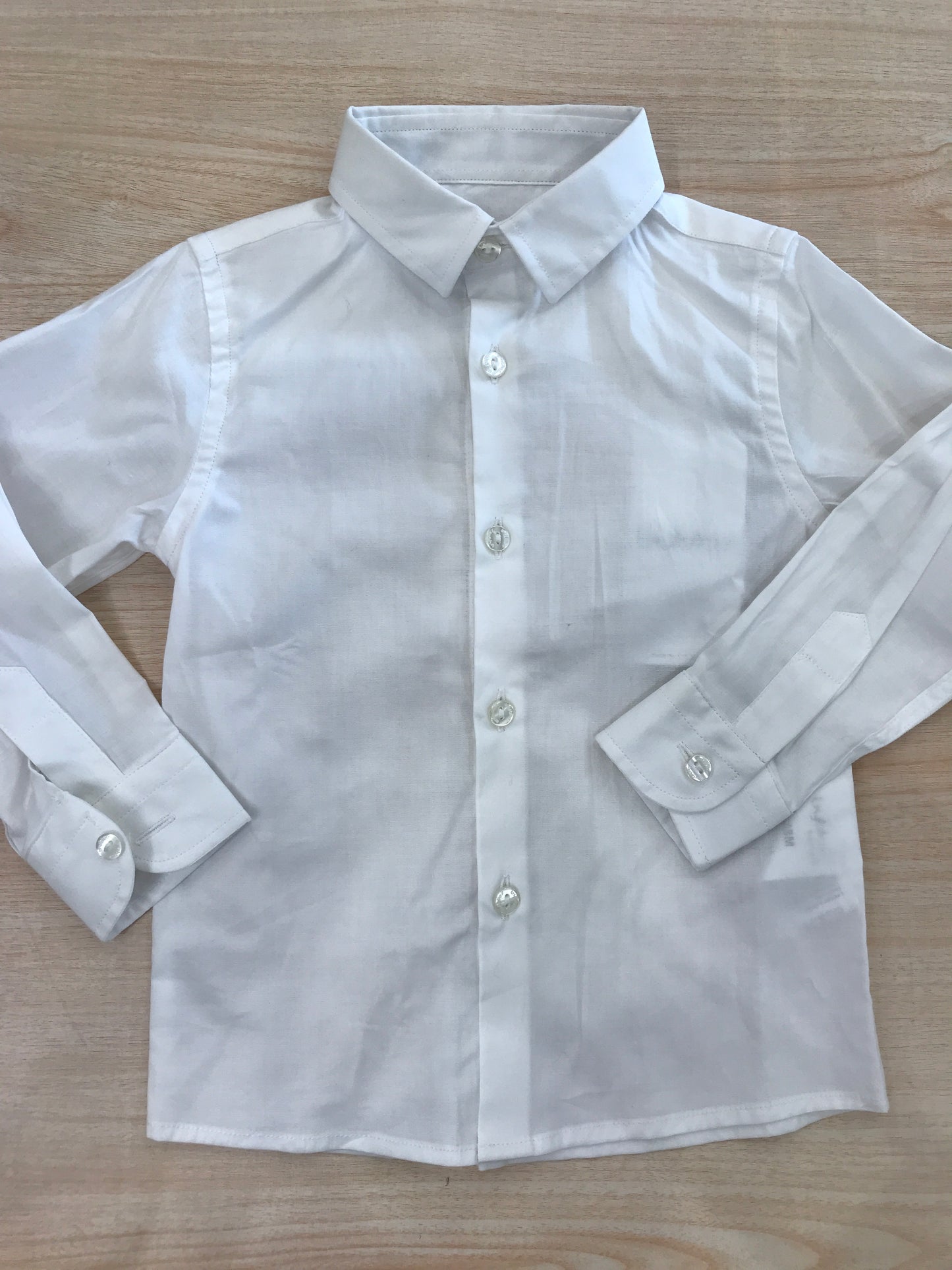 Camicia Byblos in cotone manica lunga con colletto a punta con bottoncini sul davanti