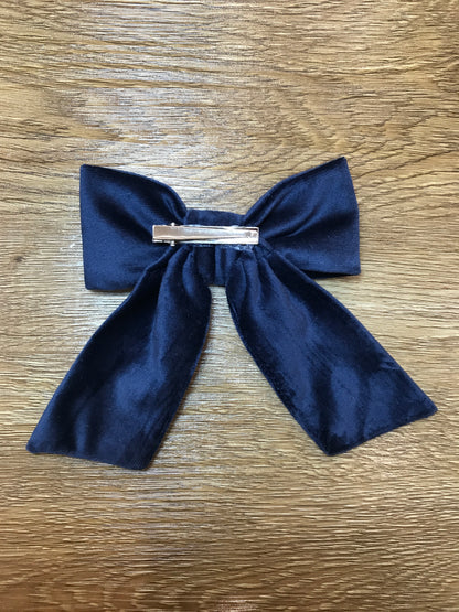 Fermaglio Fofettes in velluto con pinzetta sul retro