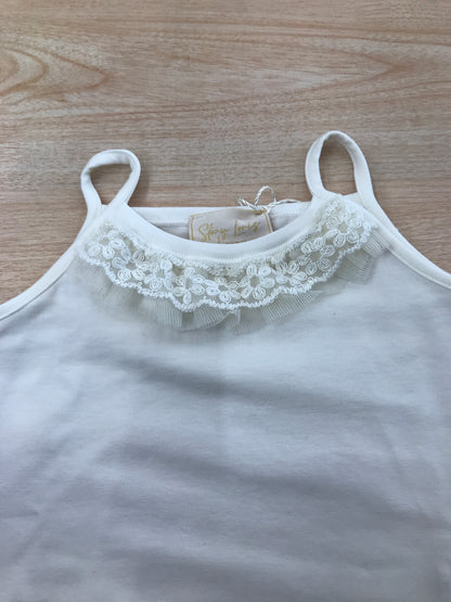 Body Story Loris Luxury in cotone a bretelle con rusche al collo