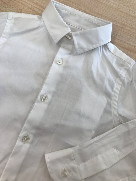 Camicia Byblos in cotone manica lunga con colletto a punta con bottoncini sul davanti