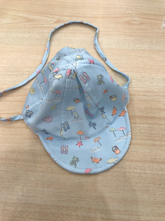 Cappello mare Paz Rodriguez con visiera rigida e laccio con disegnini colorati