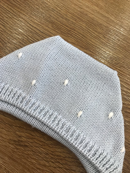 Cuffia Fofettes con pois in rilievo bianchi