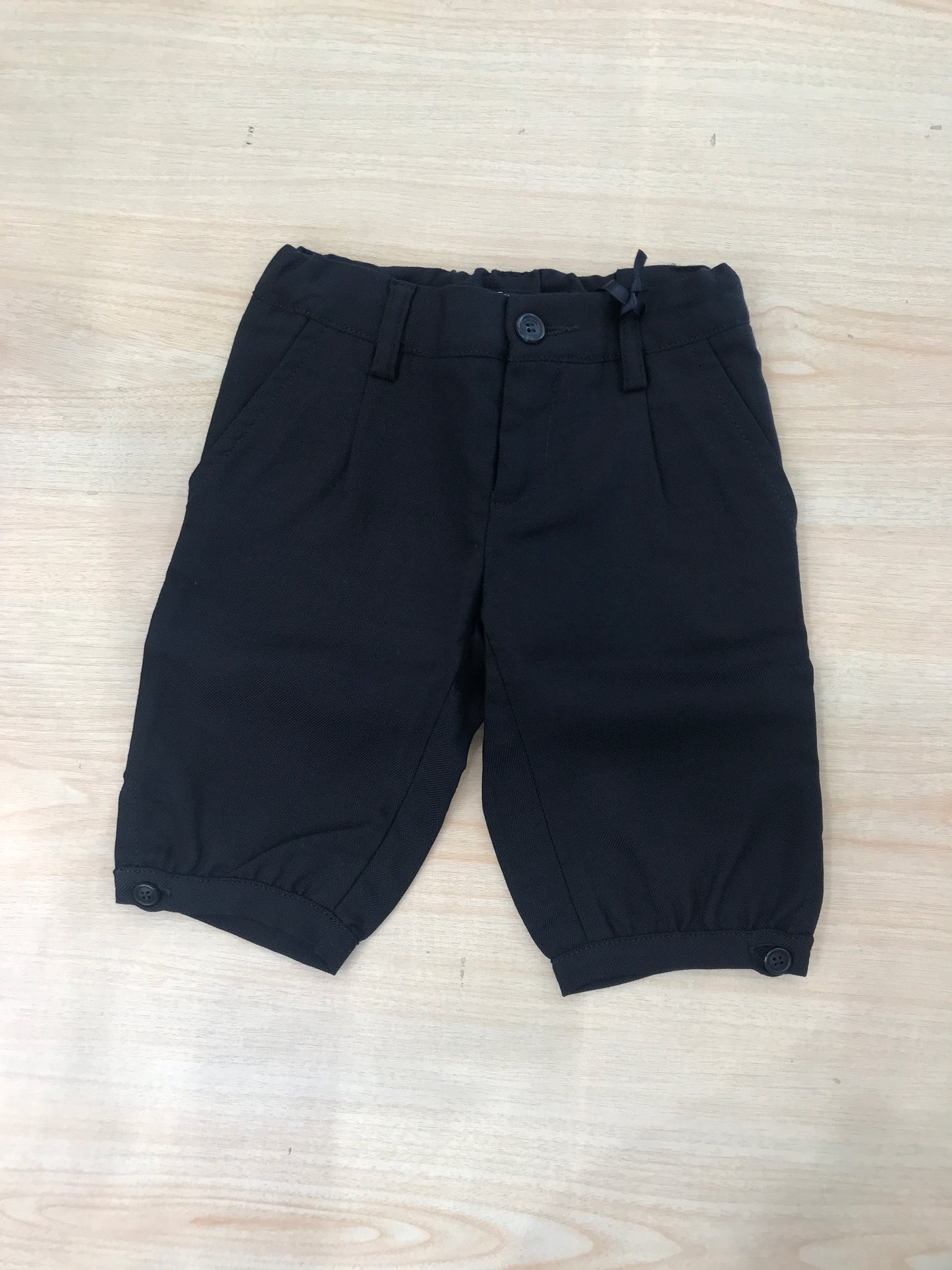 Pantalone Les Copains blu scuro a sbuffo con tasche laterali