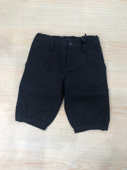 Pantalone Les Copains blu scuro a sbuffo con tasche laterali