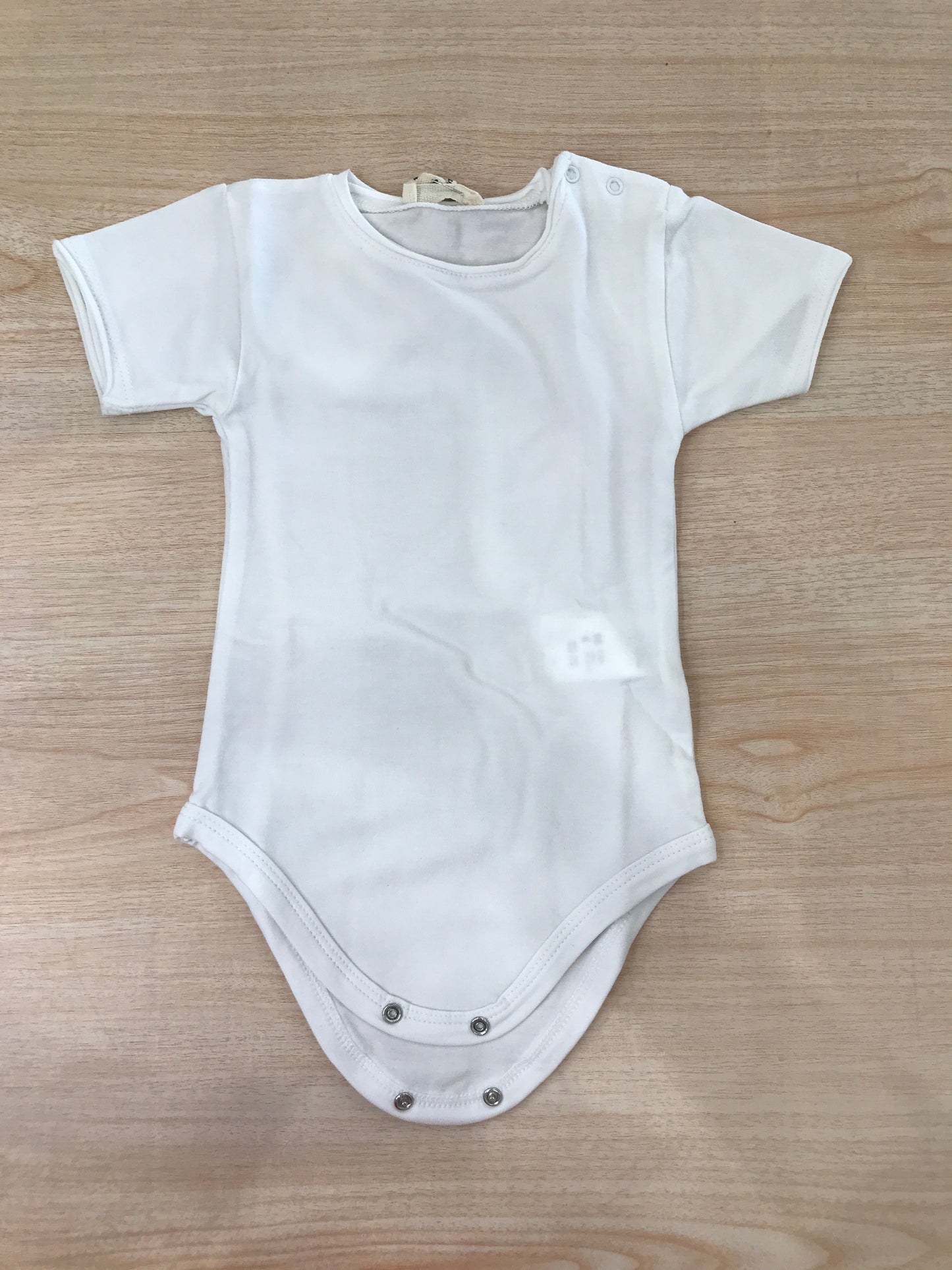 Body Coccodè in cotone mezza manica bianco semplice