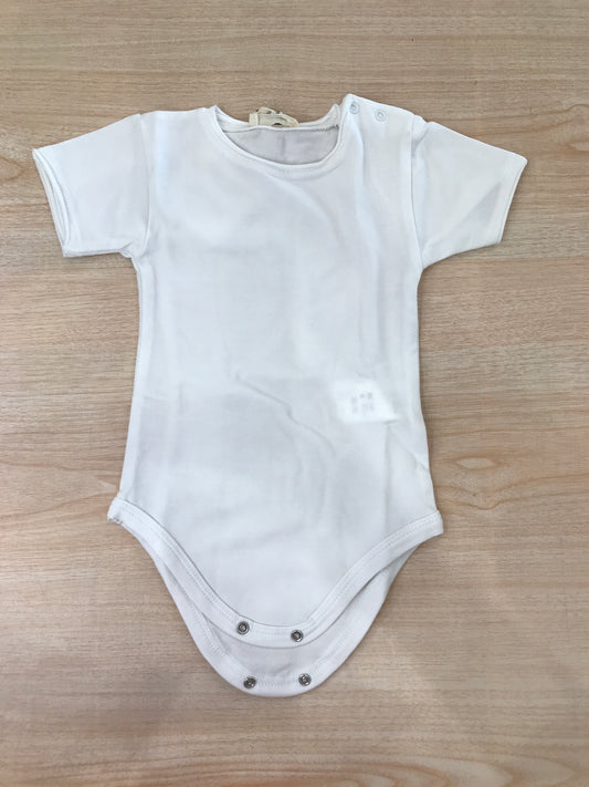 Body Coccodè in cotone mezza manica bianco semplice