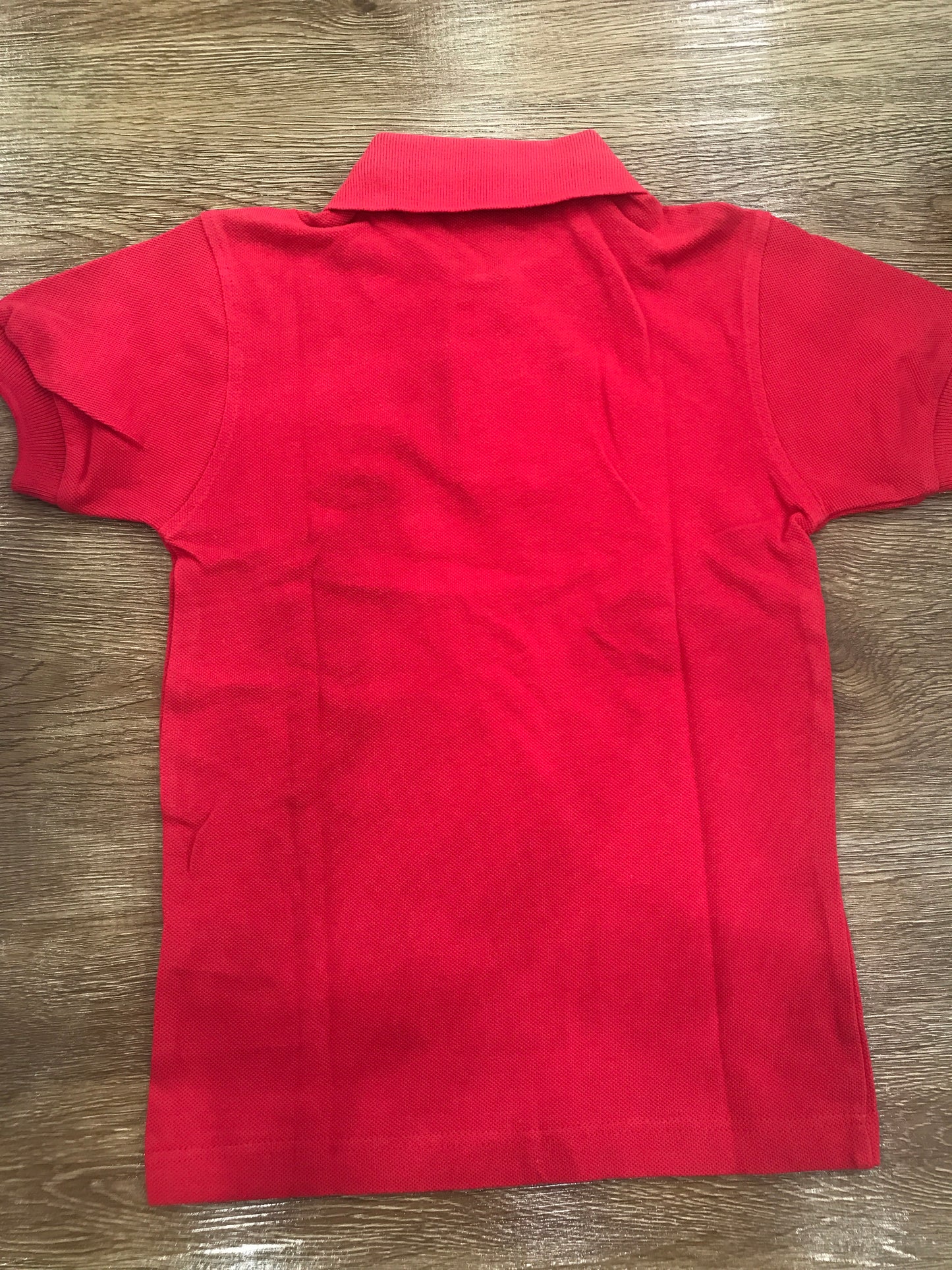 Polo Burberrys mezza manica rossa con logo