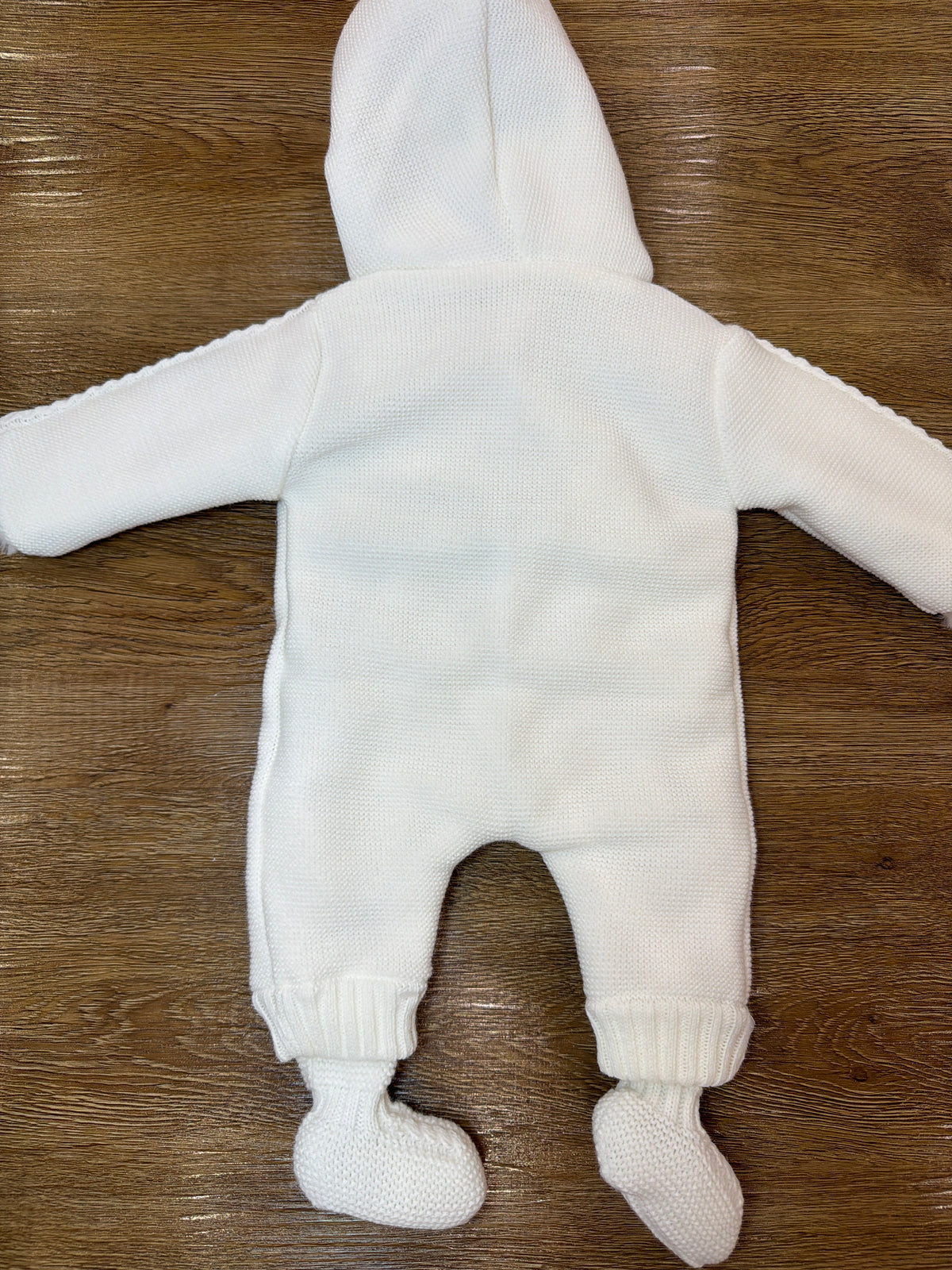 Eskimo PCS intero con cappuccio con pelliccia interna piccoli bottoncini e piedini