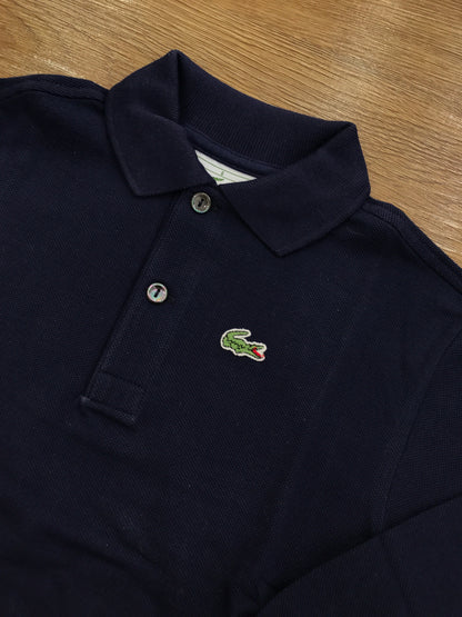 Polo Lacoste manica lunga con polsini e bottoncini