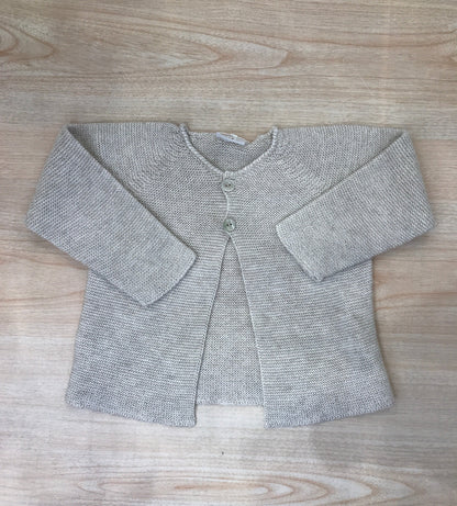 Cardigan Paz Rodriguez in filo con due piccoli bottoncini