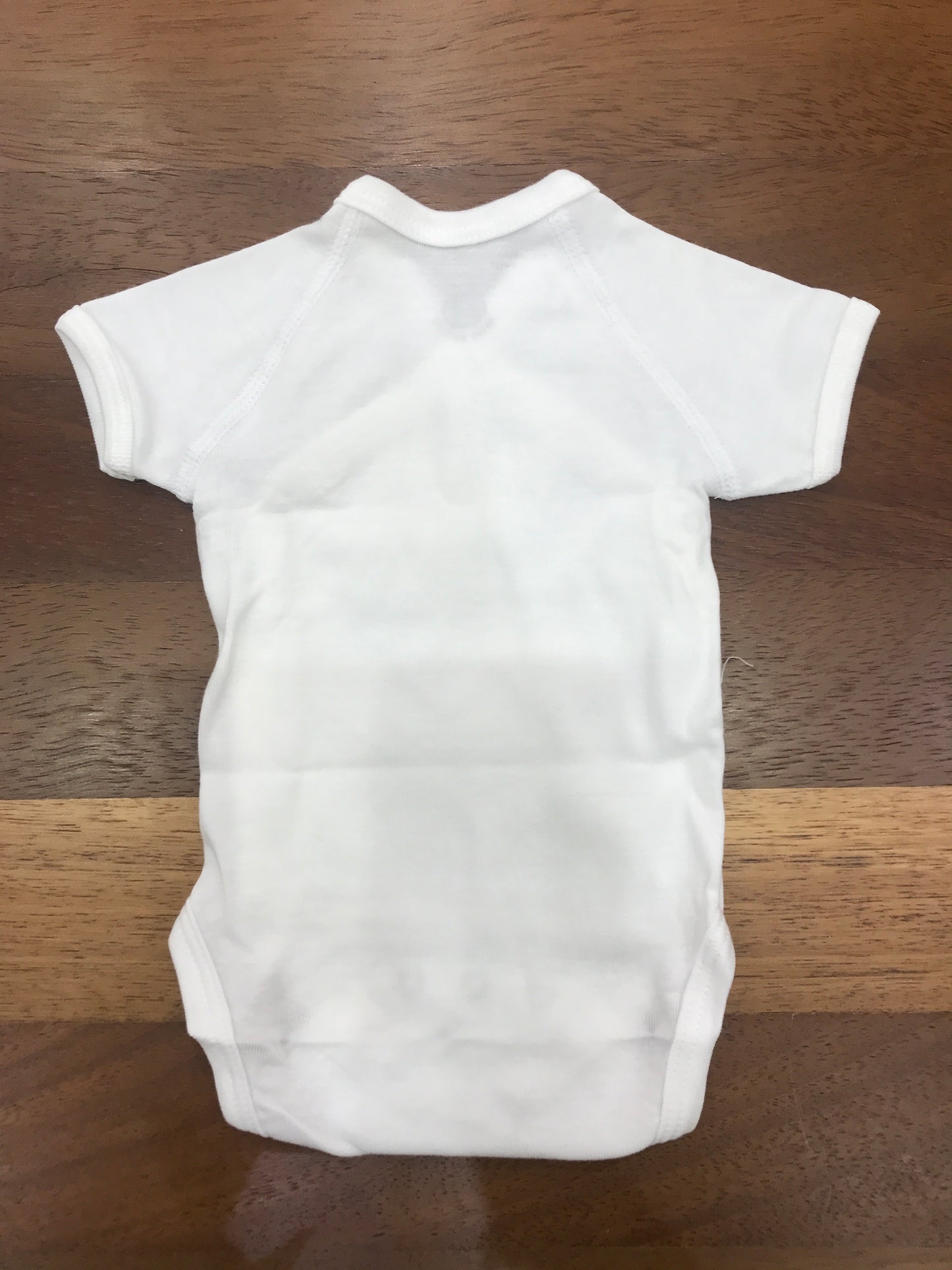 Body Petit Bateau coppia antipanico mezza manica di cotone bianco