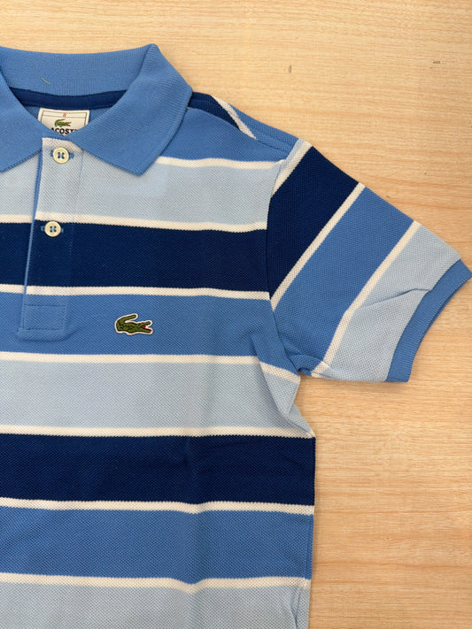 Polo Lacoste in cotone mezza manica con bottoncini e logo ricamato lateralmente unisex