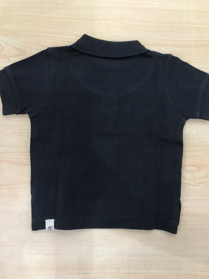 Polo Timberland in cotone mezza manica con bottoncini e collo a punta
