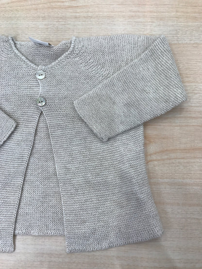 Cardigan Paz Rodriguez in filo con due piccoli bottoncini