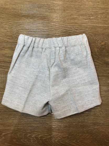 Pantalone Paz Rodriguez beige con elastico in vita