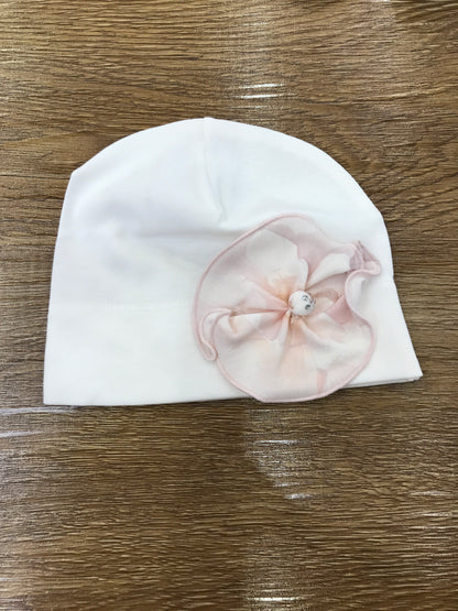 Coordinato Sofija in caldo cotone panna con fiori