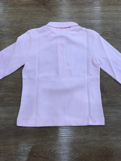 Polo Lacoste manica lunga con polsini e bottoncini