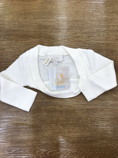 Cardigan Aletta in caldo cotone con fiocchetto sul retro