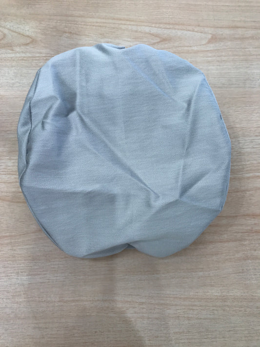 Coppola Cielo Blu in cotone grigio con visiera rigida