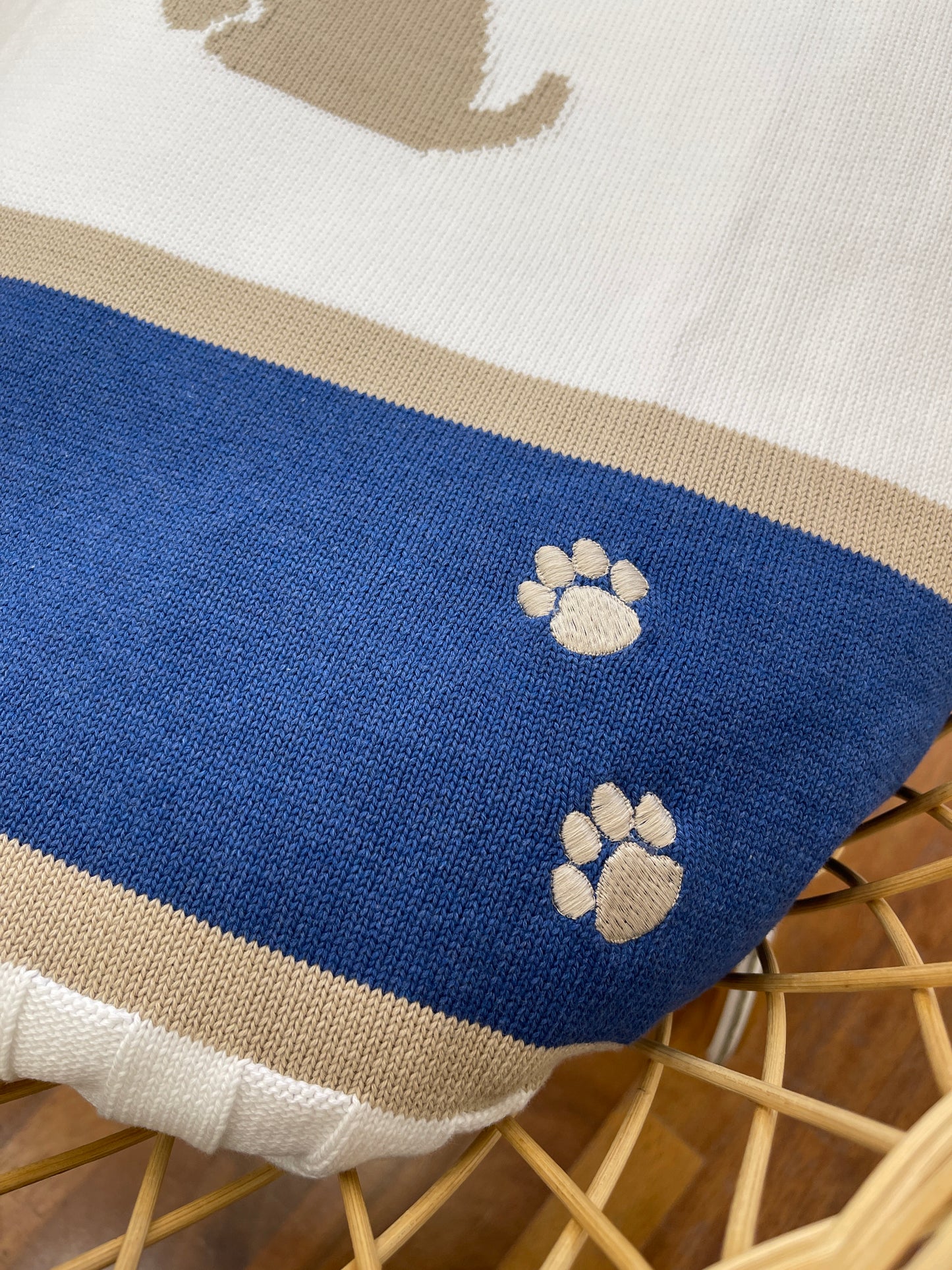 Coperta colori chiari