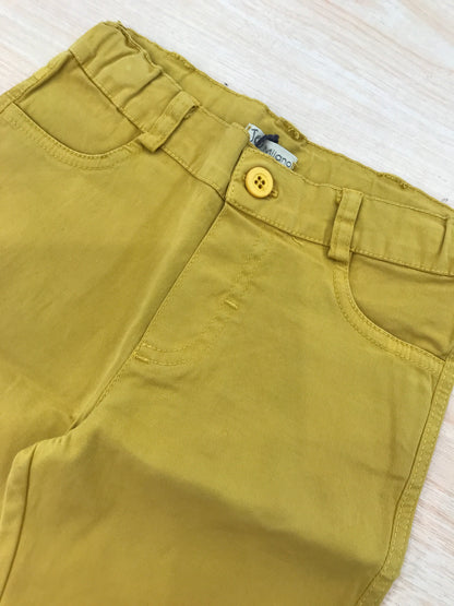 Pantalone Jo Milano in cotone corto con tasche sul davanti e sul retro