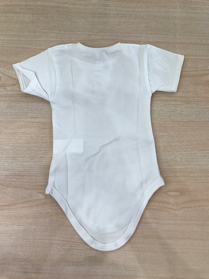 Body Coccodè in cotone mezza manica bianco semplice