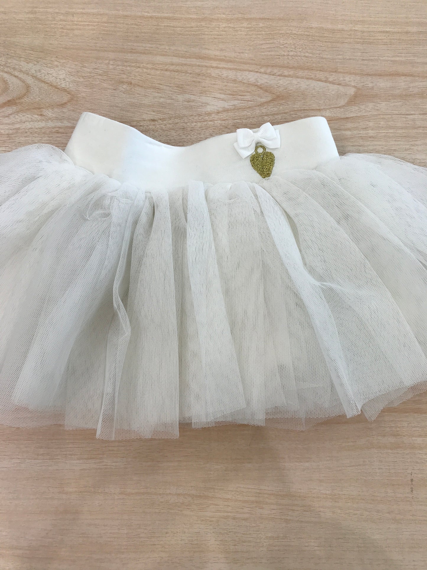 Gonna Angel's face in cotone con strati in tulle