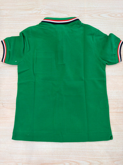 Polo Lacoste in cotone mezza manica con bottoncini e logo ricamato lateralmente unisex