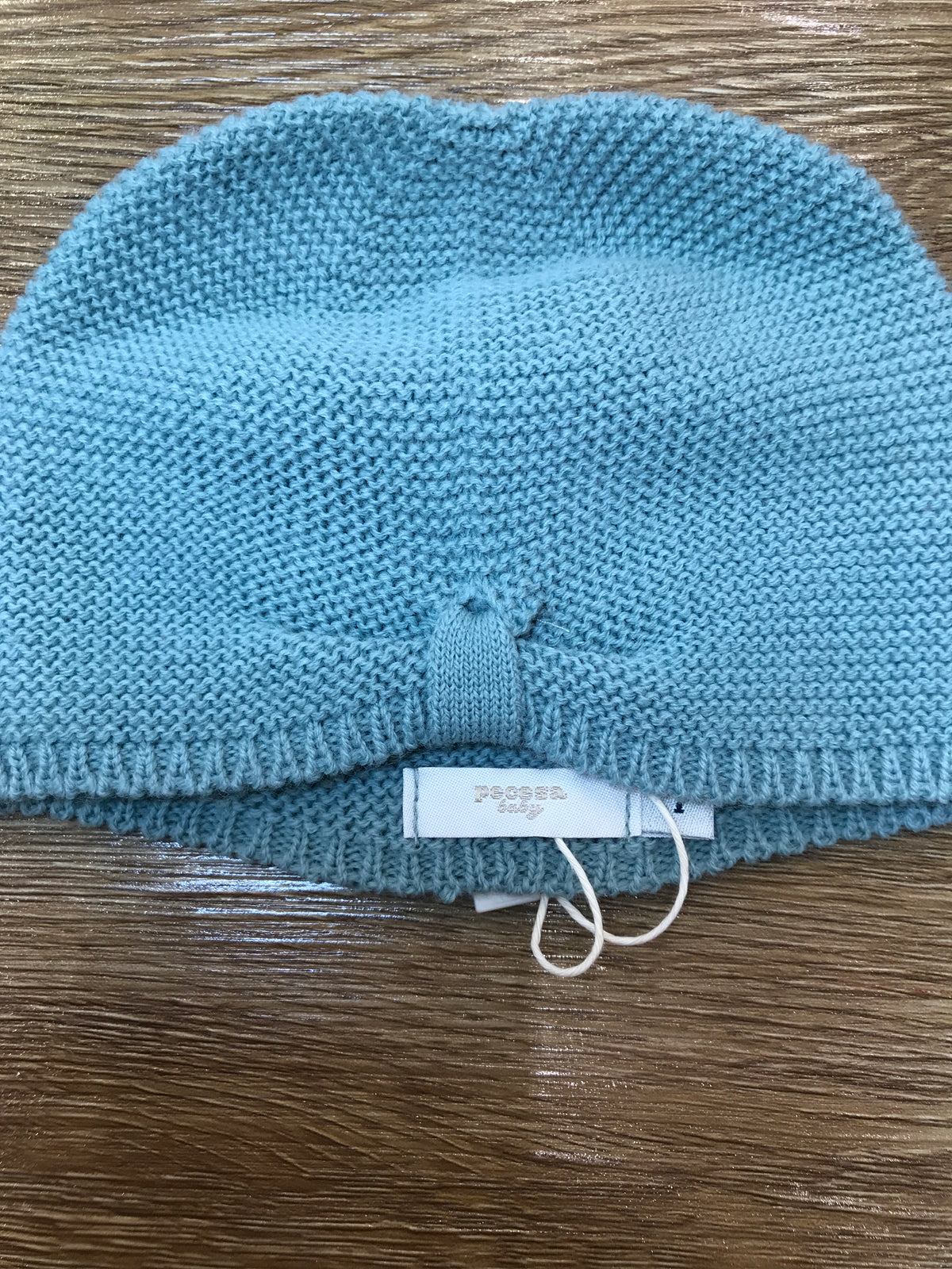 Cappello PCS verde con piccolo nodino